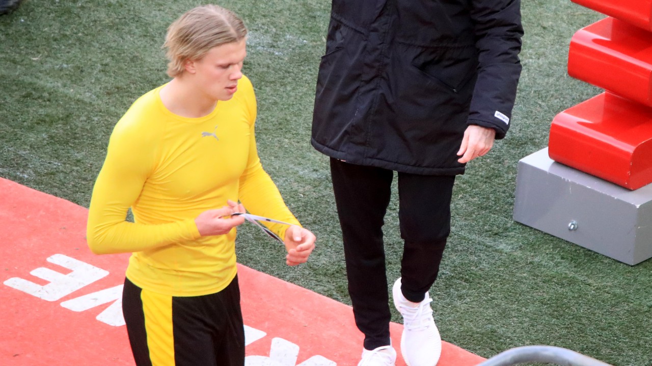 Erling Haaland (©Wolfgang Rattay/Gallo Images)